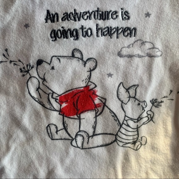 Disney Set Of 5 Winnie The Pooh Shirts & Onesies Bundle Baby Boy Size 18 Months - Picture 7 of 12